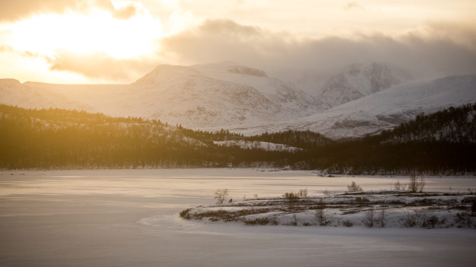 innsjø i jotunheimen